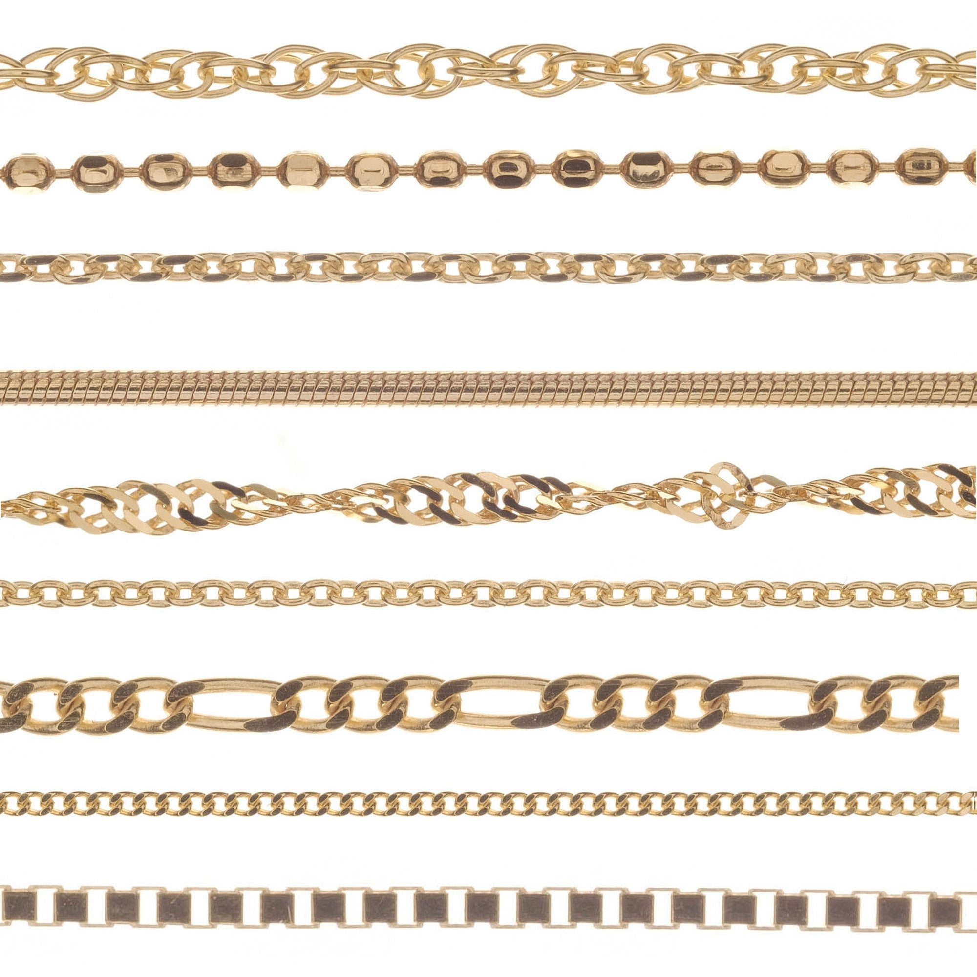 9ct Fine Gold Chains