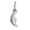 Sterling Silver Man in the Moon Pendant Charm