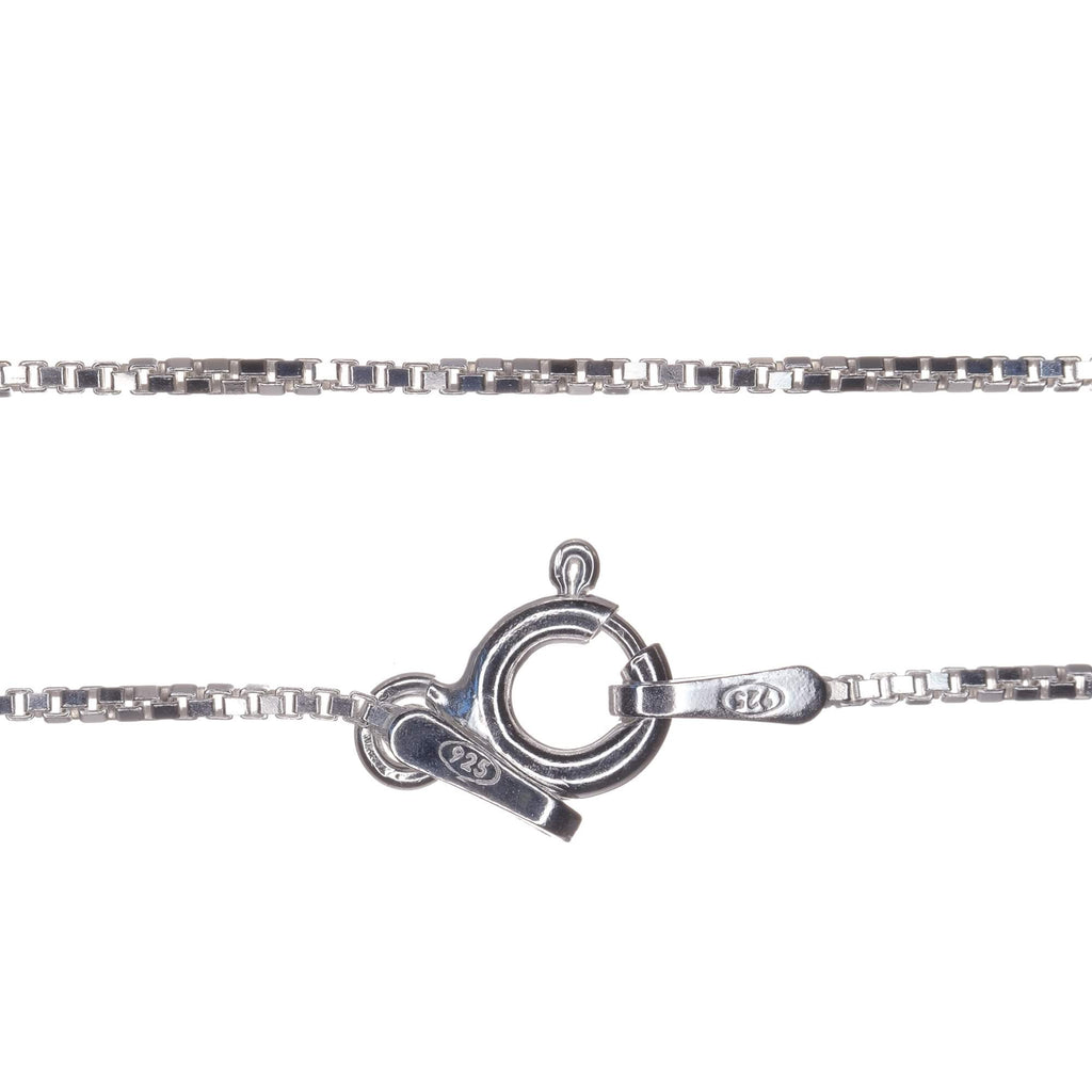 Wholesale - x10 Sterling Silver Box Chains - 1mm