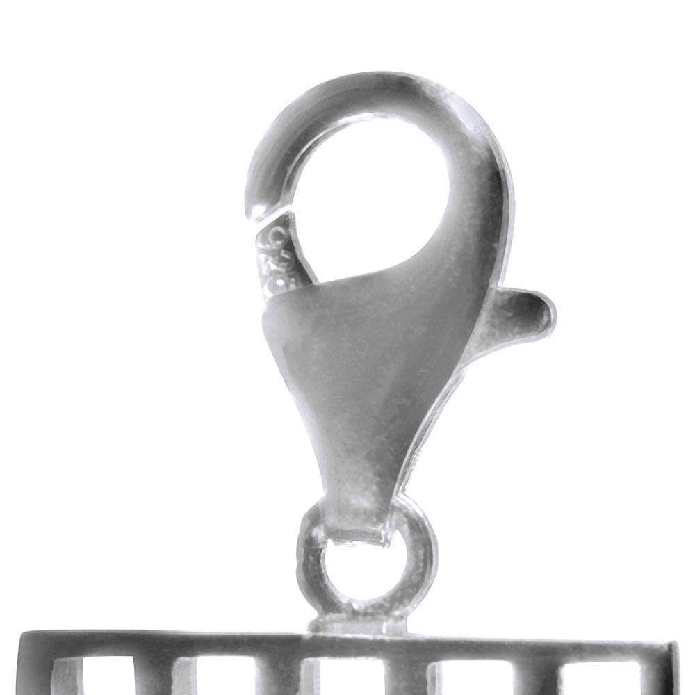 Sterling Silver London Bus Pendant Charm