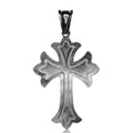 Sterling Silver Religious Celtic Cross Pendant Charm
