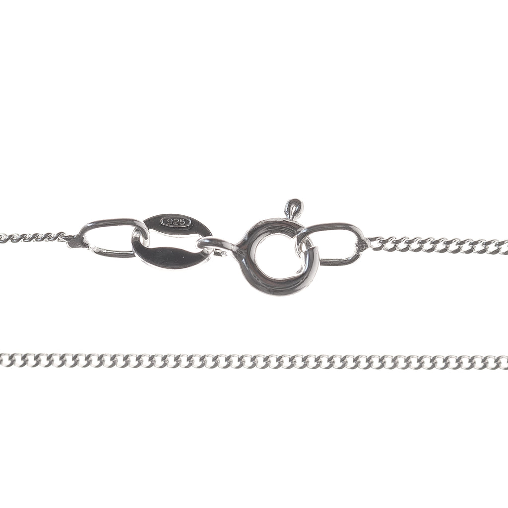 Wholesale - x20 Sterling Silver Curb Chains - 1mm
