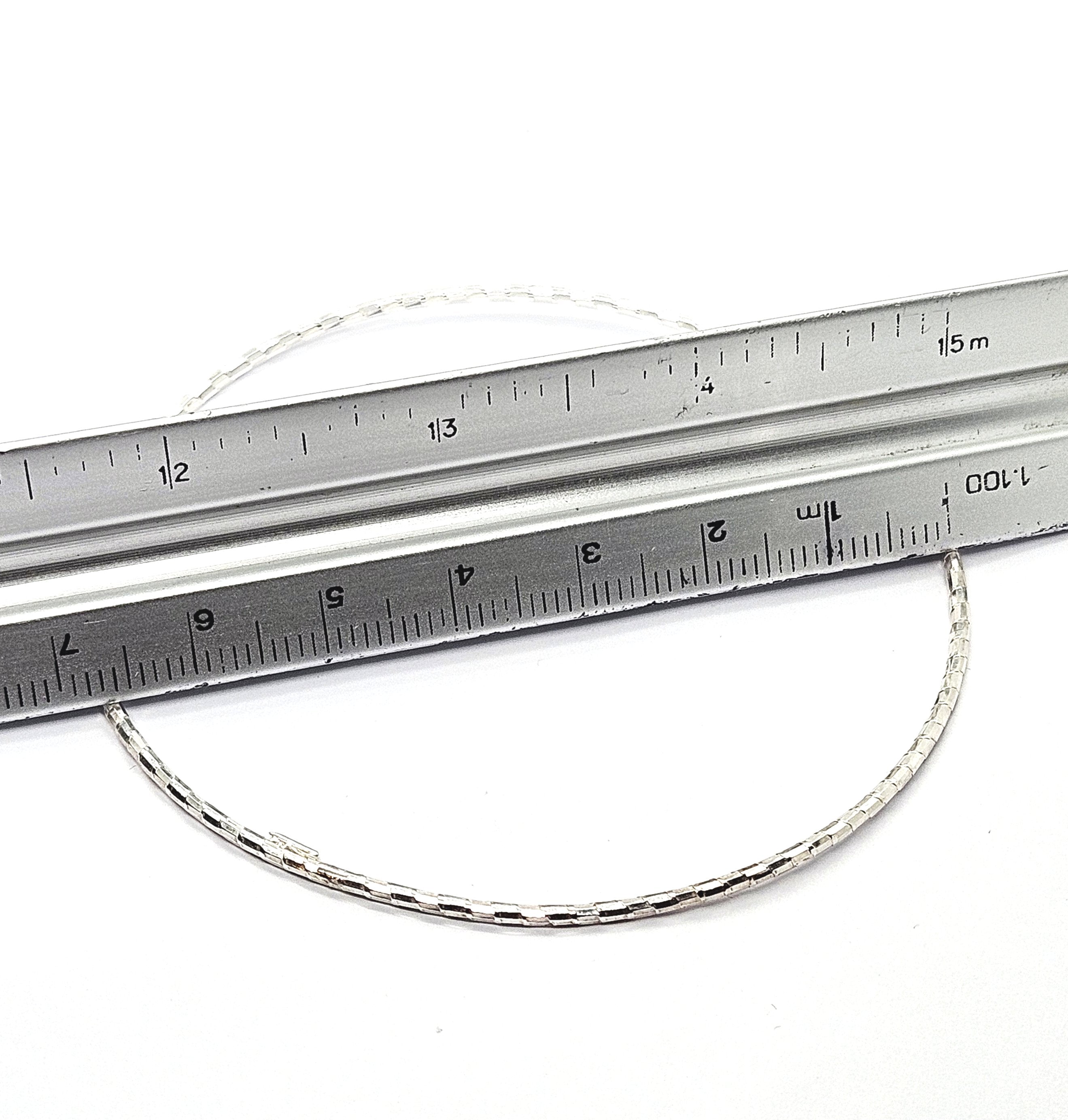 Sale! Sterling Silver Diamond Cut Bangle