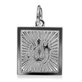 Sterling Silver Religious Allah God Pendant Charm