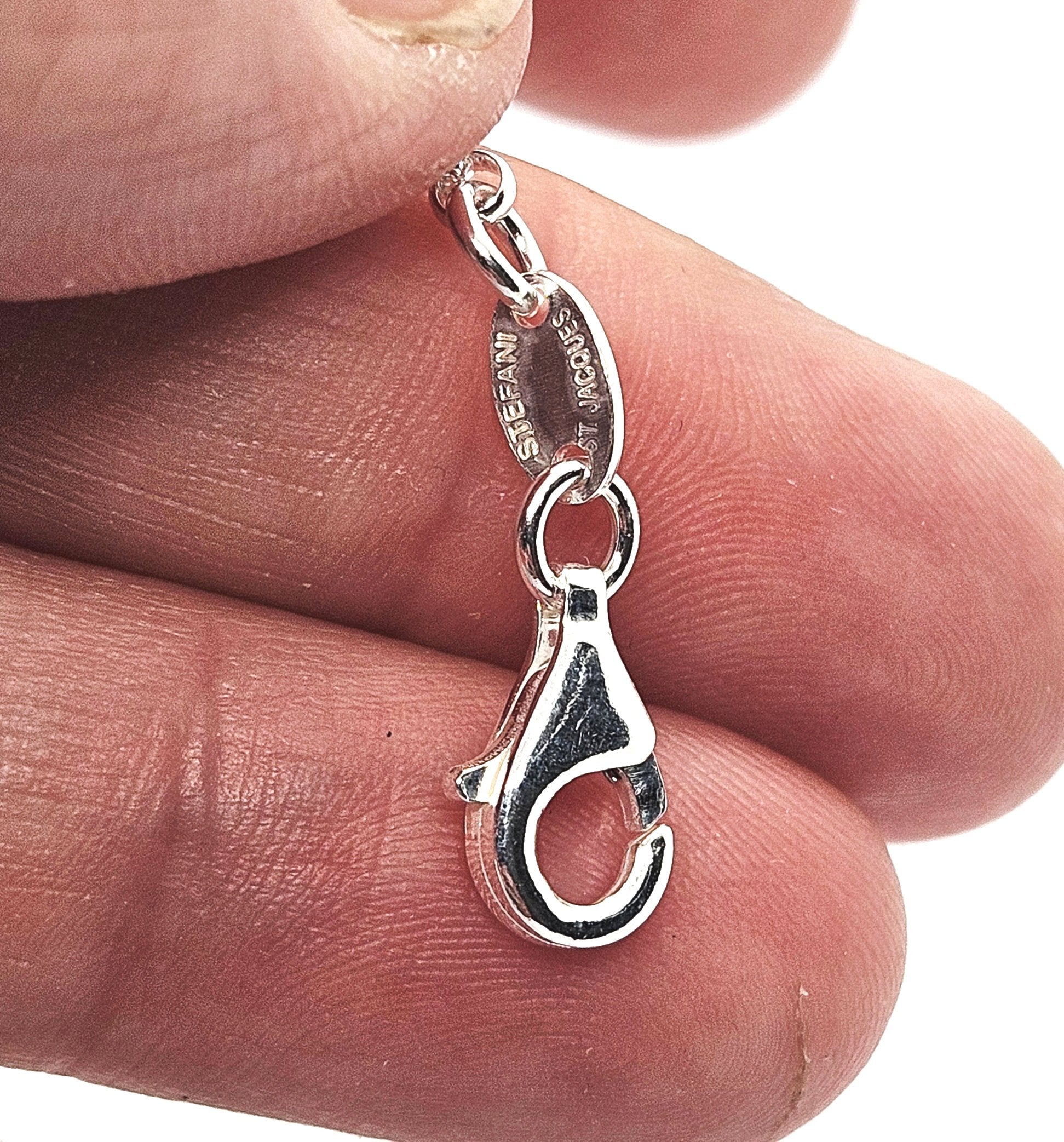 Sterling Silver Baby Personalised ID Bracelet - Ladybird