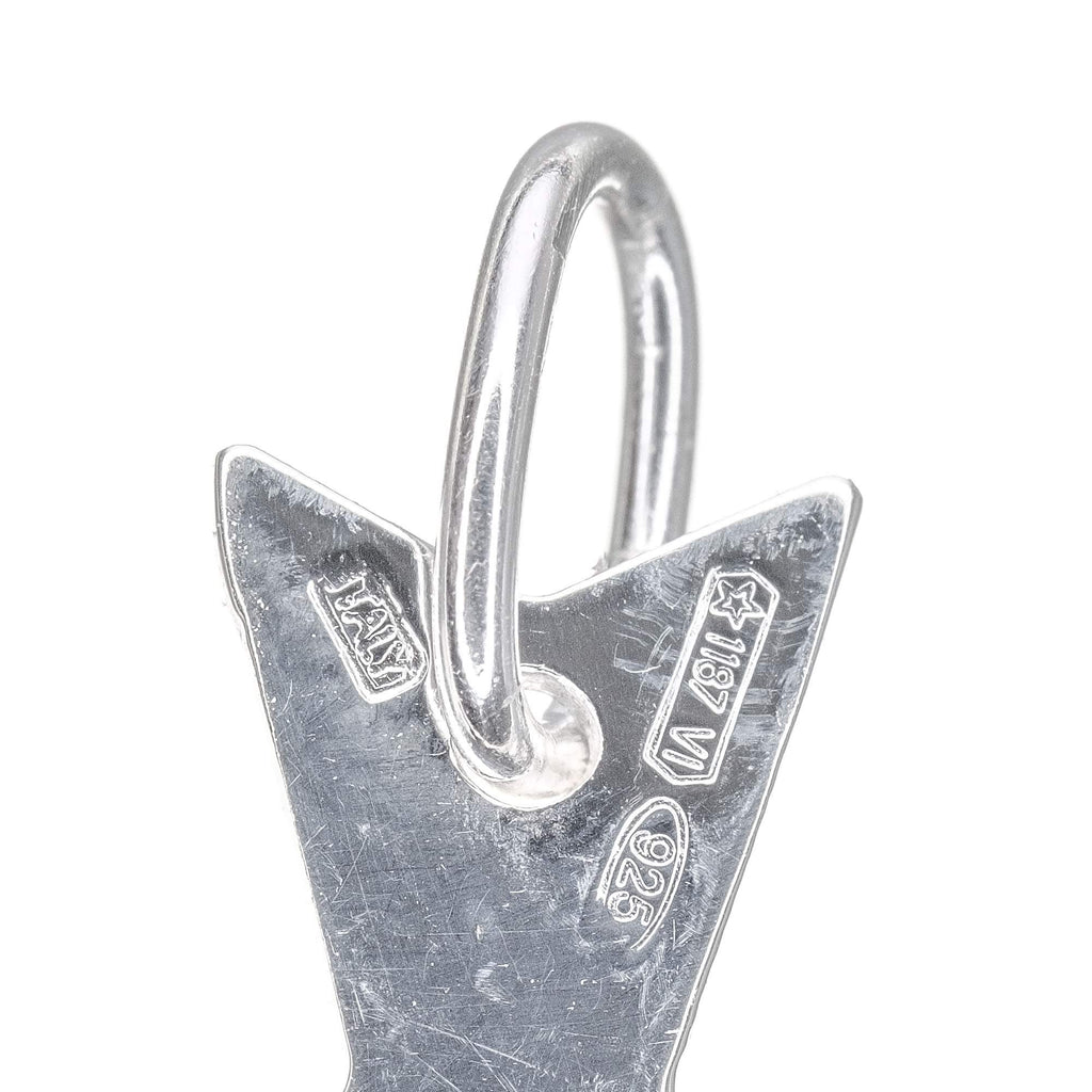 Sterling Silver Religious Maltese Cross Pendant Charm