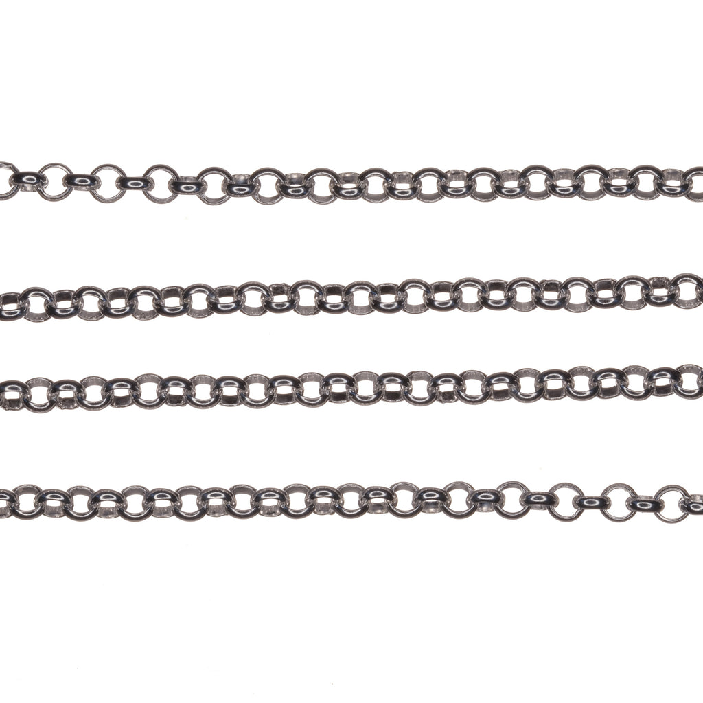 Wholesale - x20 Sterling Silver Mini Belcher Chains - 1.5mm