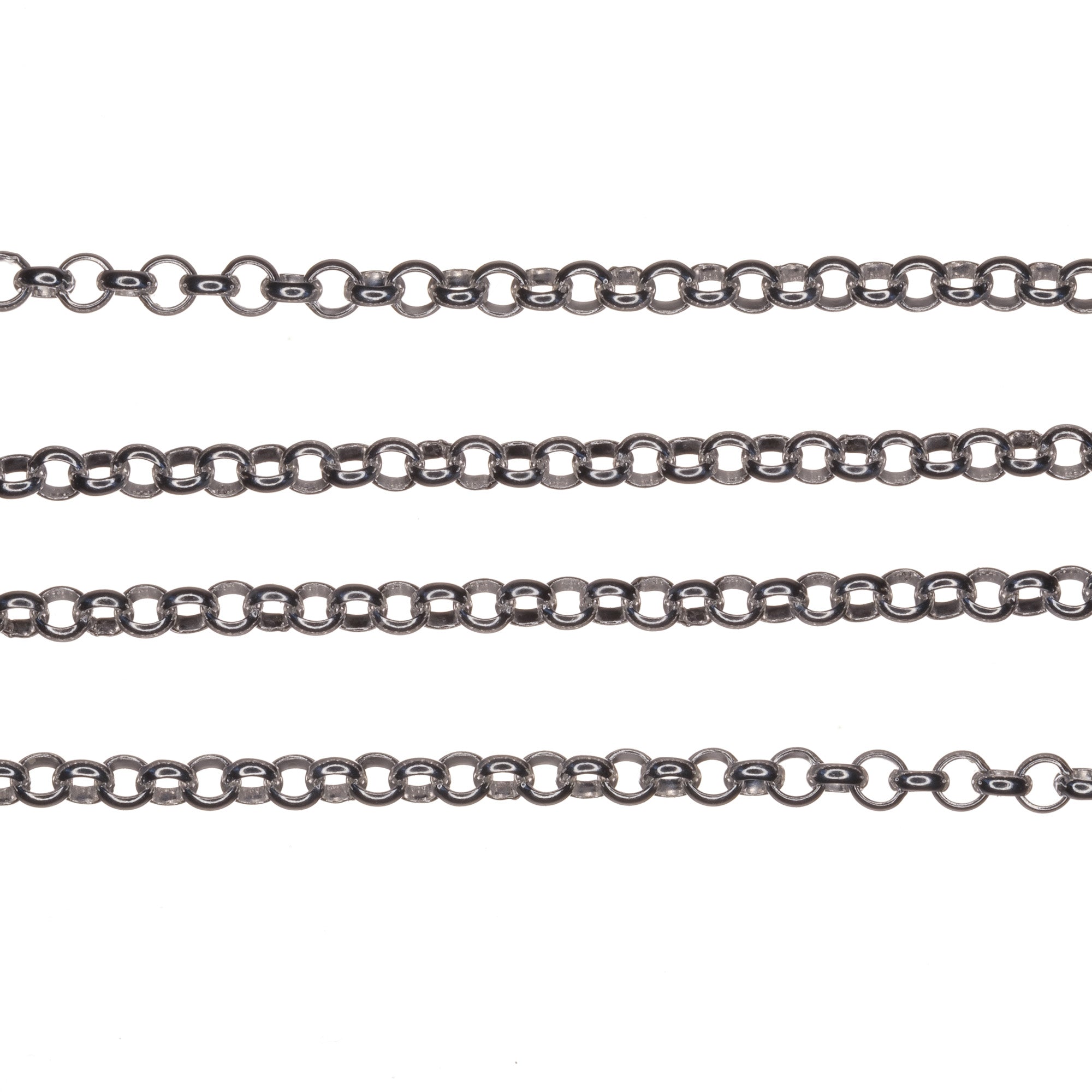 Wholesale - x20 Sterling Silver Mini Belcher Chains - 1.5mm
