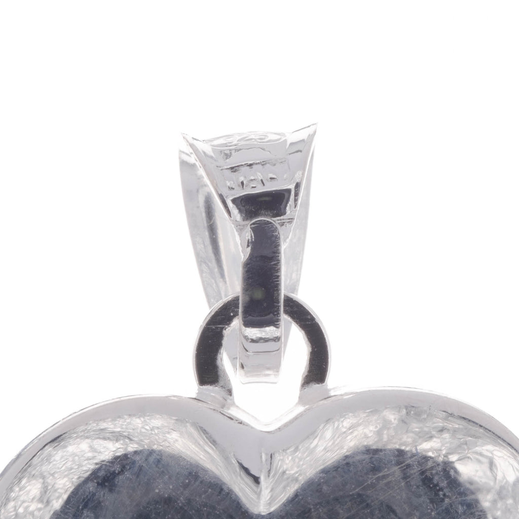 Sterling Silver Love Heart Locket Pendant Charm