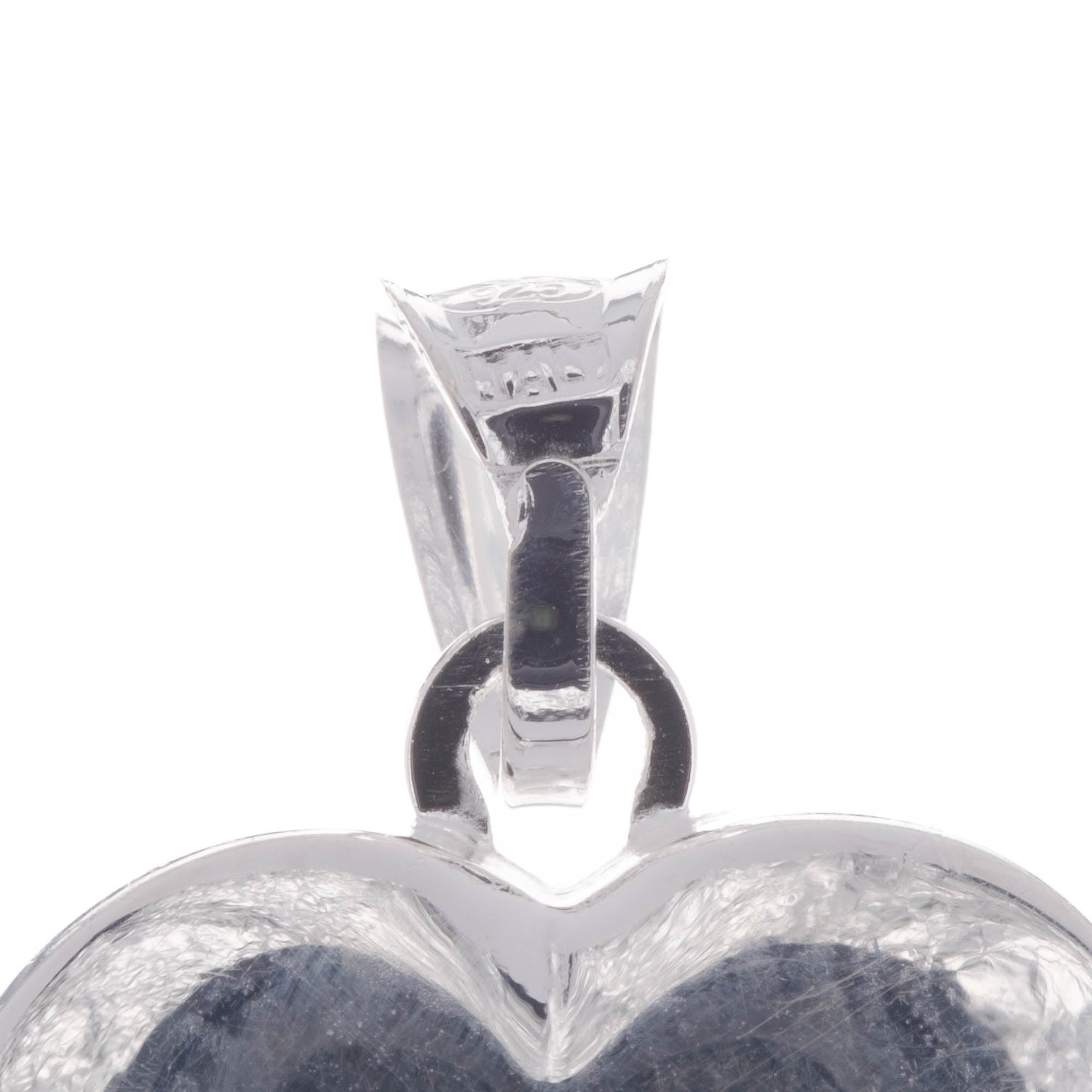 Sterling Silver Love Heart Locket Pendant Charm