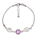 Sale! Sterling Silver Amethyst Bracelet