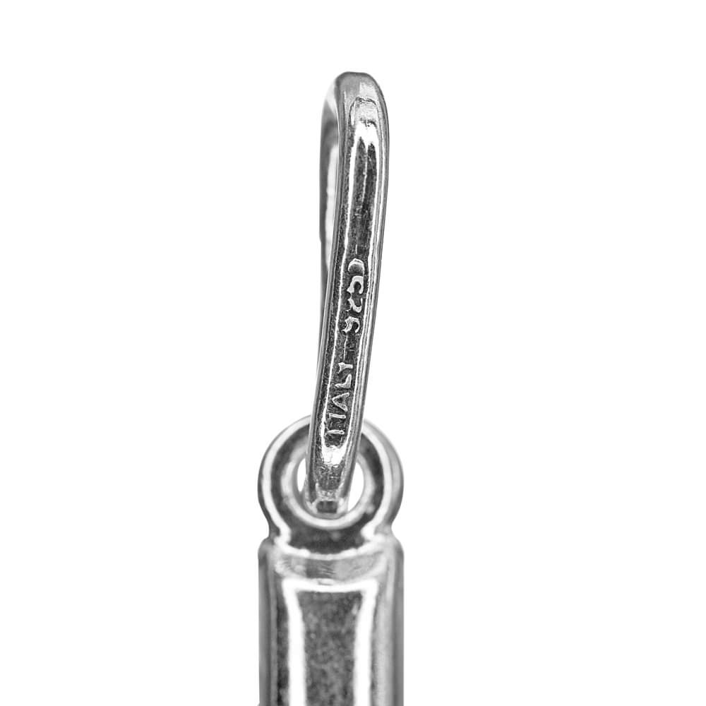 Sterling Silver Religious Small Crucifix Cross Pendant Charm
