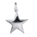 Sterling Silver Star Pendant Charm