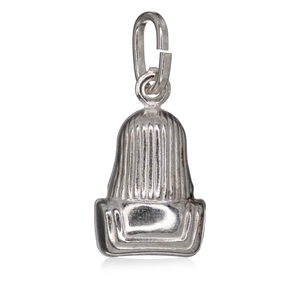 Sterling Silver Religious Sphinx Pendant Charm