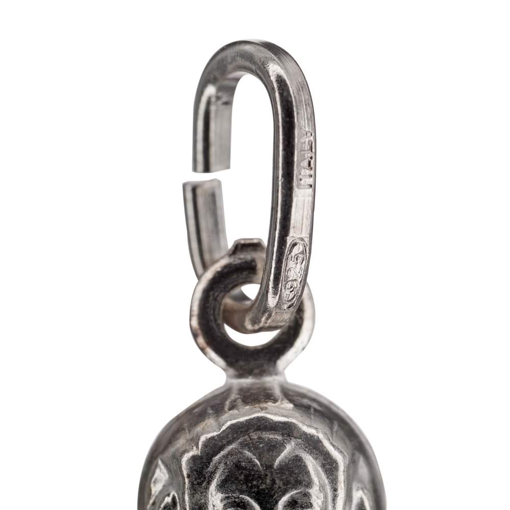 Sterling Silver Religious Sphinx Pendant Charm