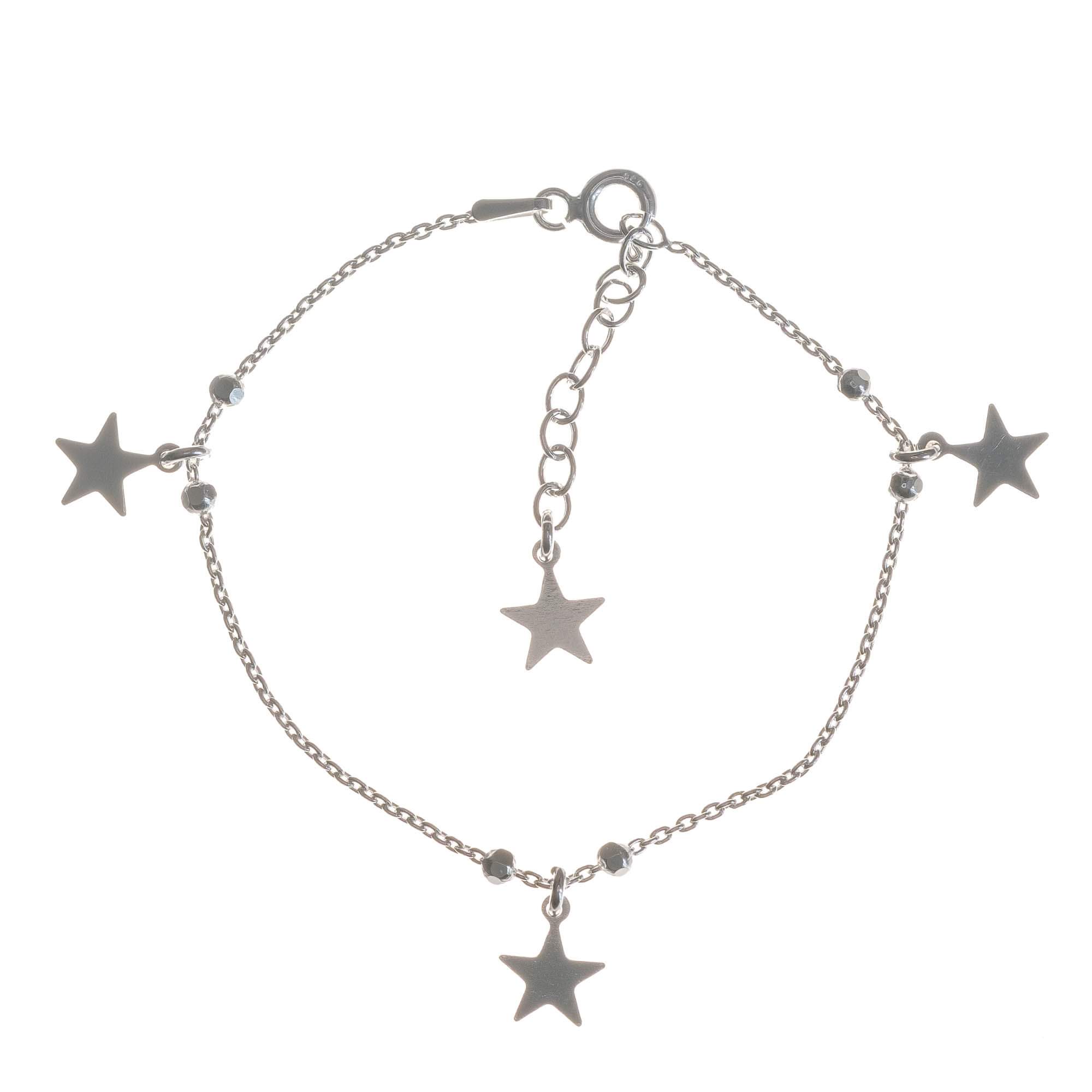 Sale! Sterling Silver Star Bracelet