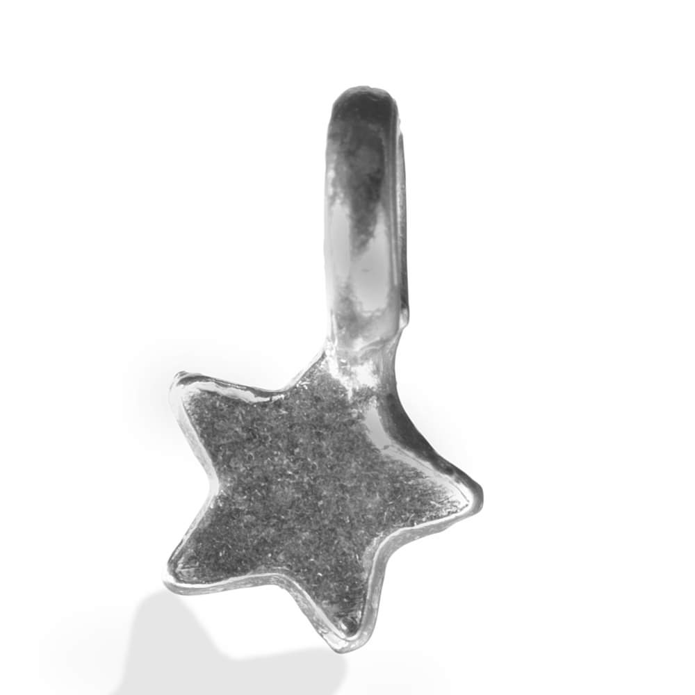 Sterling Silver Tiny Star Pendant Charm