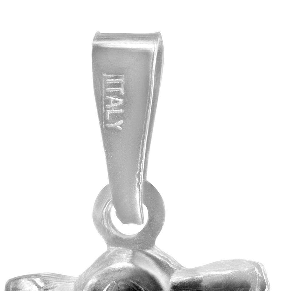 Sterling Silver Vespa Motor Bike Pendant Charm