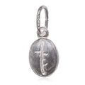 Sterling Silver Coffee Bean Pendant Charm