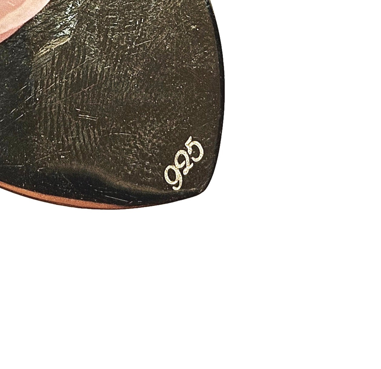 Sterling Silver Gold Plated Personalised Medium Heart Pendant Charm