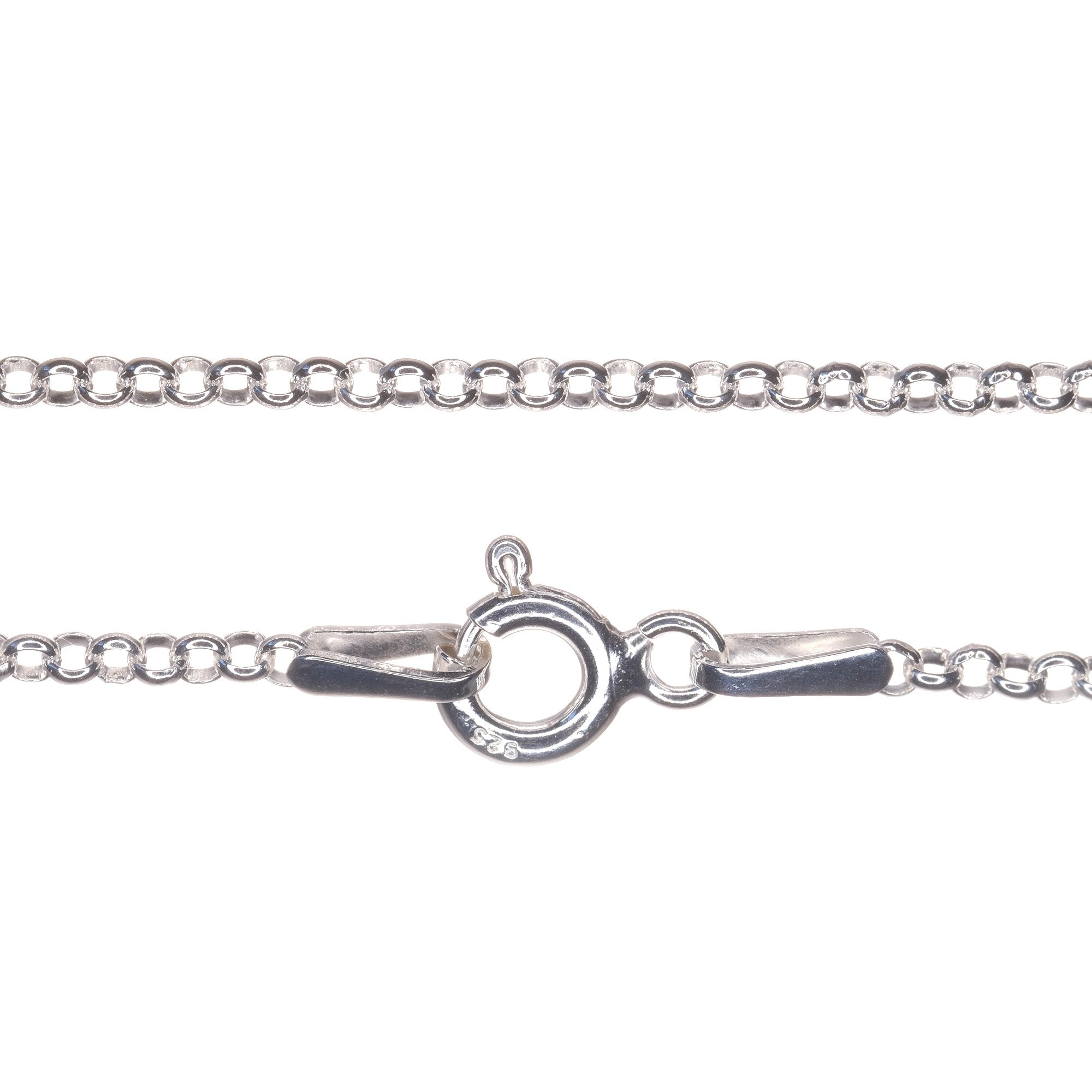 Wholesale - x20 Sterling Silver Mini Belcher Chains - 1.5mm