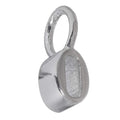 925 Sterling Silver Number Digit Pendant Charm