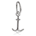 Sterling Silver Anchor Pendant Charm
