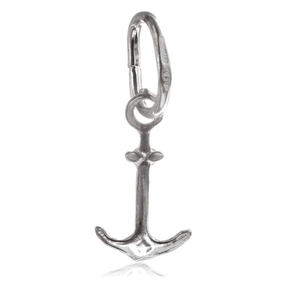 Sterling Silver Anchor Pendant Charm