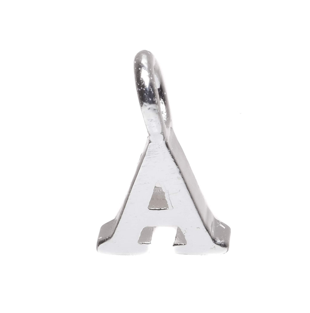 925 Sterling Silver Alphabet Initial Small Letter Pendant Charm