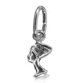 Sterling Silver Religious Nefertiti Pendant Charm