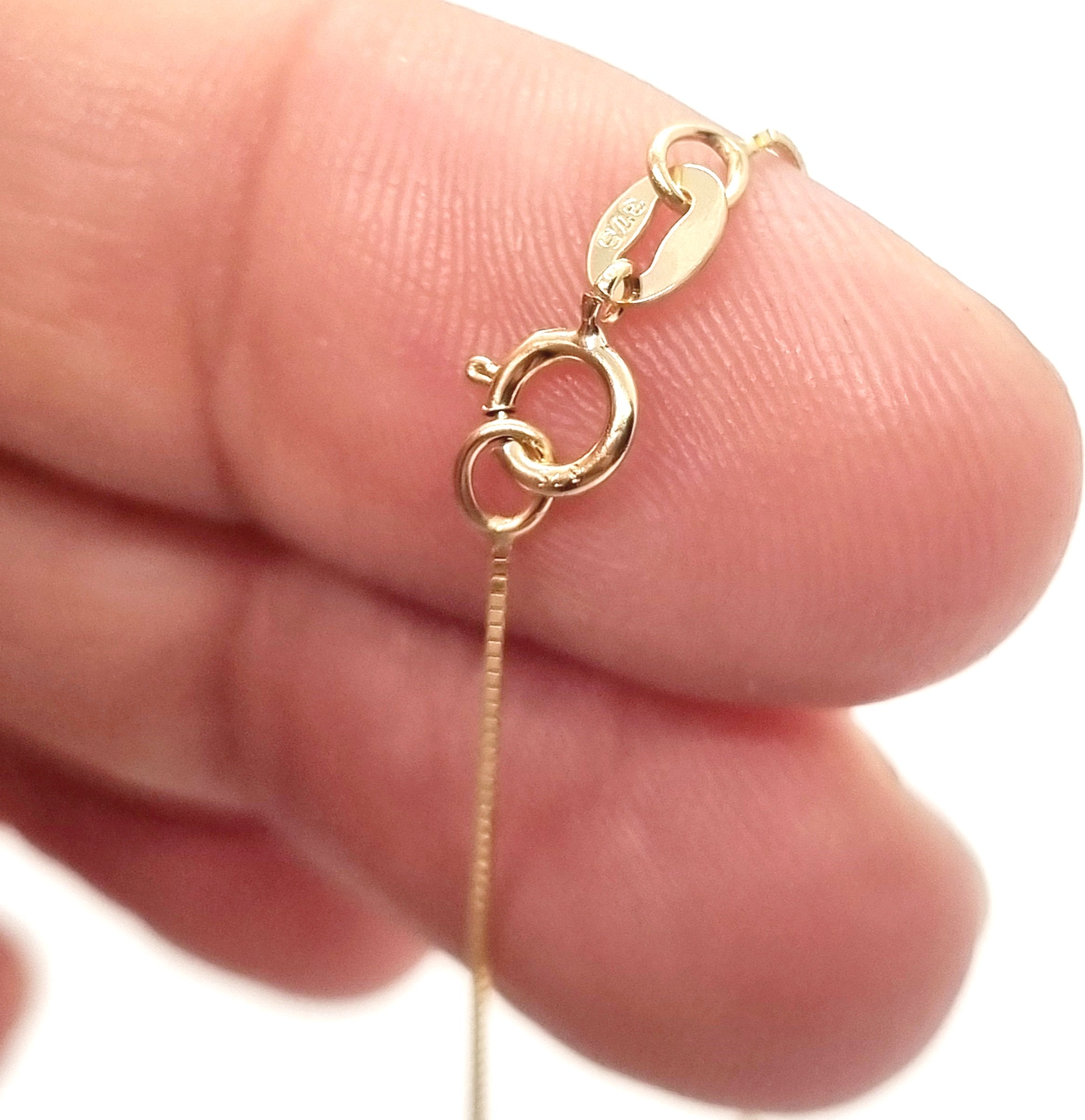 9ct Gold Box Chain