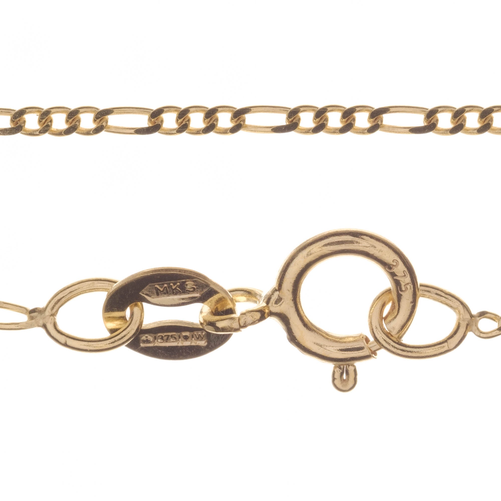 9ct Gold Figaro Chain