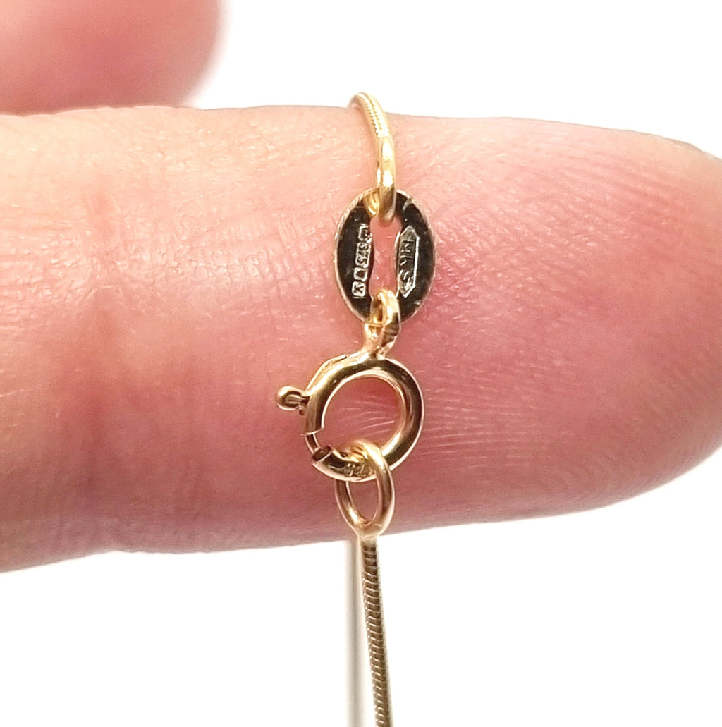9ct Gold Rounded Snake Chain
