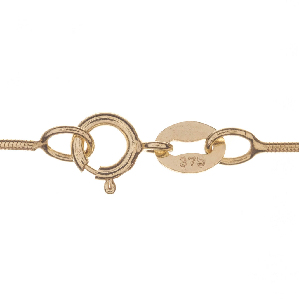 9ct Gold Rounded Snake Chain