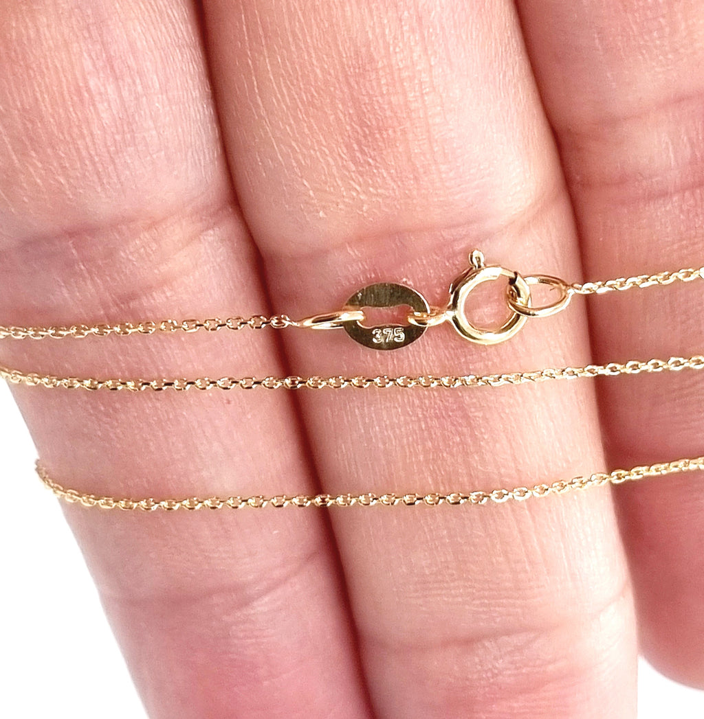 9ct Gold Trace / Anchor Chain