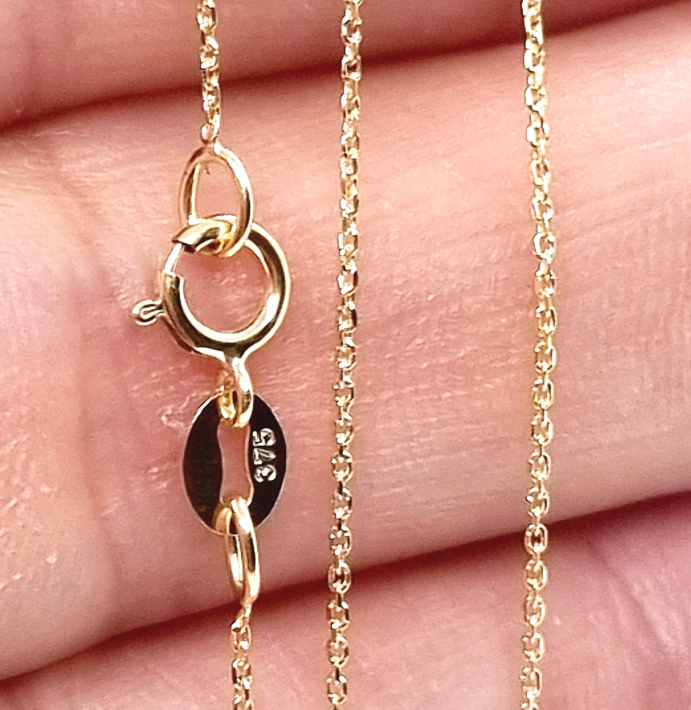 9ct Gold Trace / Anchor Chain