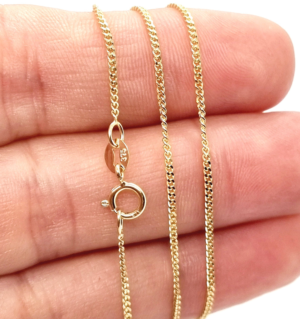 9ct Gold Curb Chain