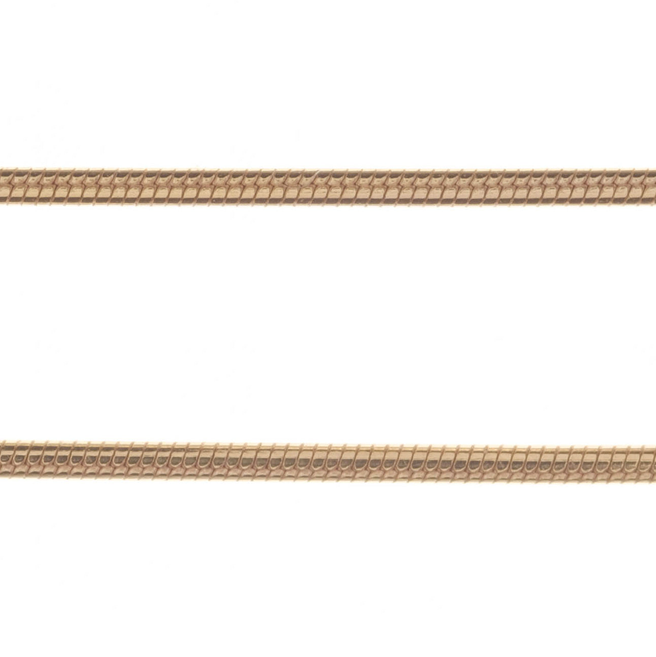 9ct Gold Rounded Snake Chain