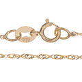 9ct Gold Twisted Singapore Chain