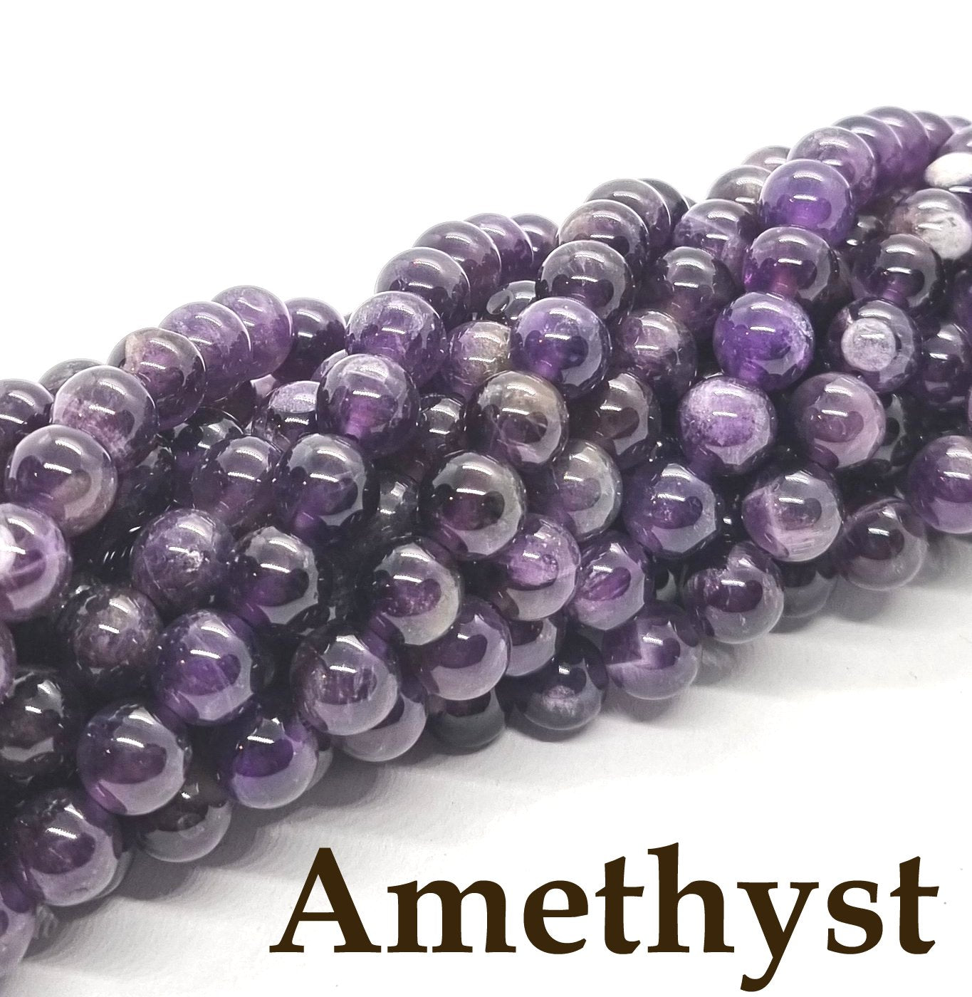 Semi-Precious Round Gemstone Beads