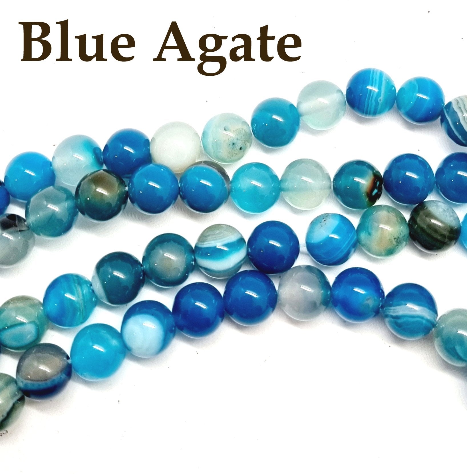 Semi-Precious Round Gemstone Beads