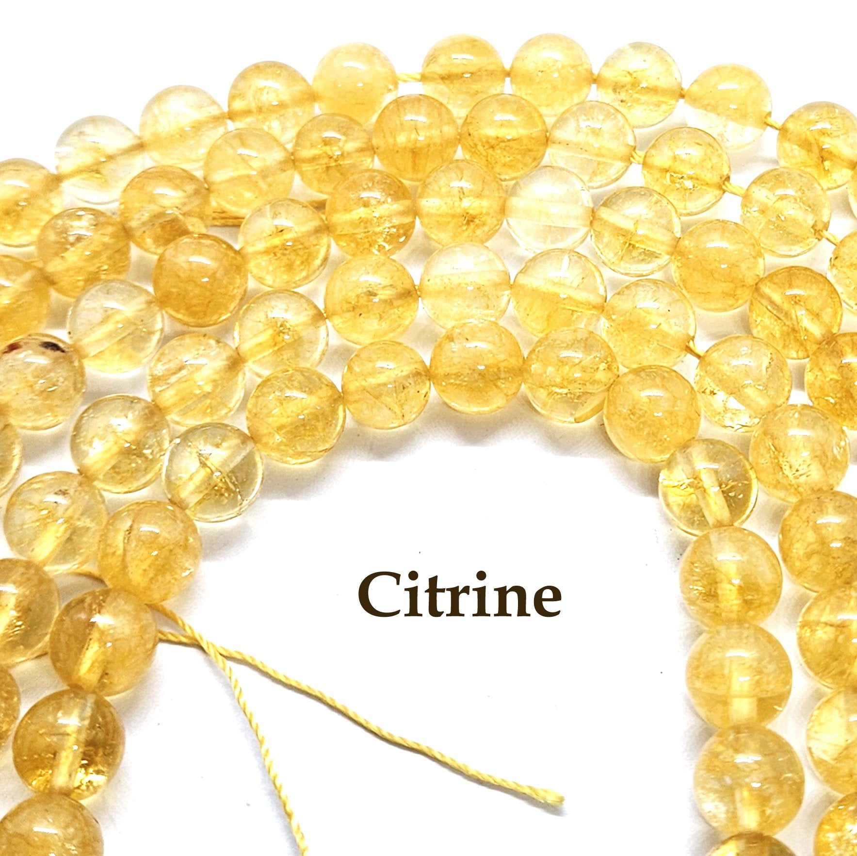 Semi-Precious Round Gemstone Beads