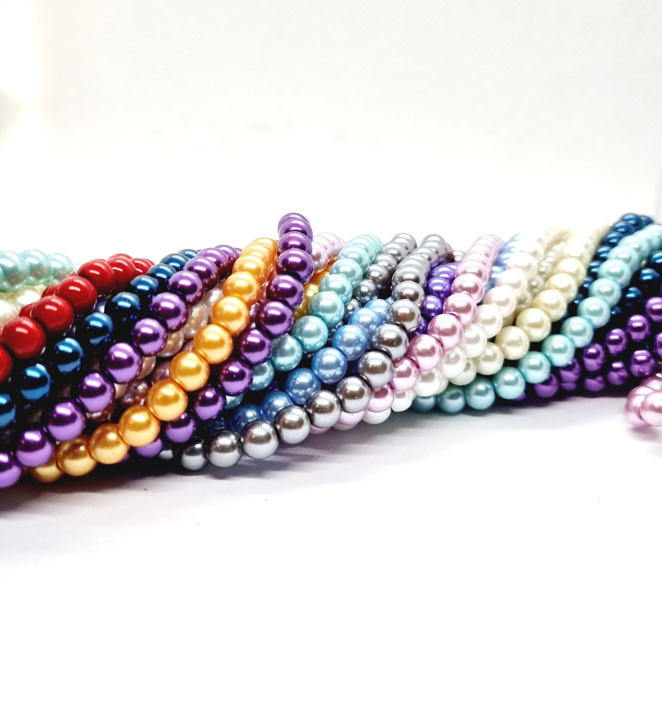 Glass Pearl Beads