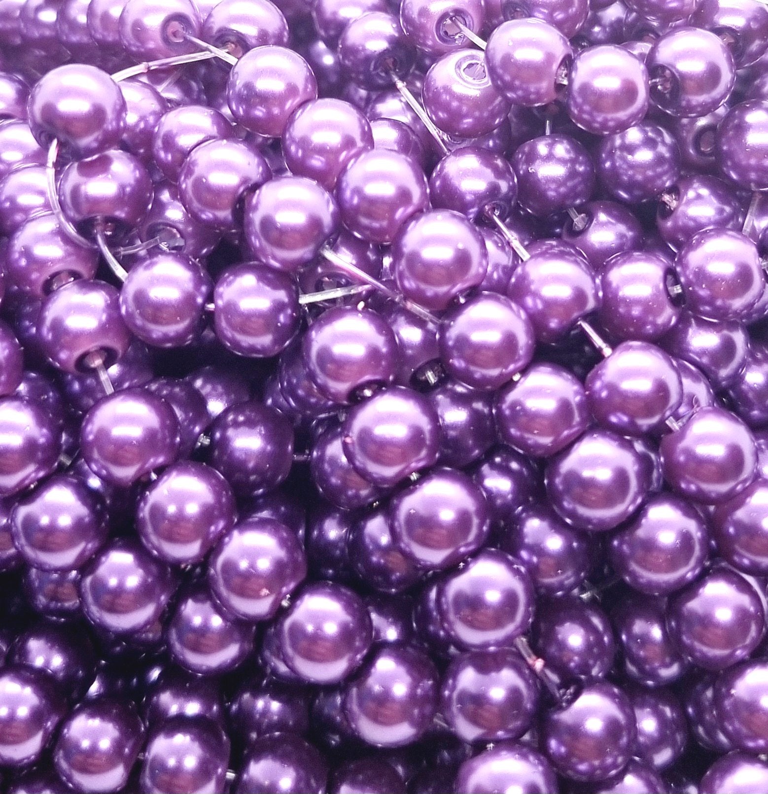 Glass Pearl Beads