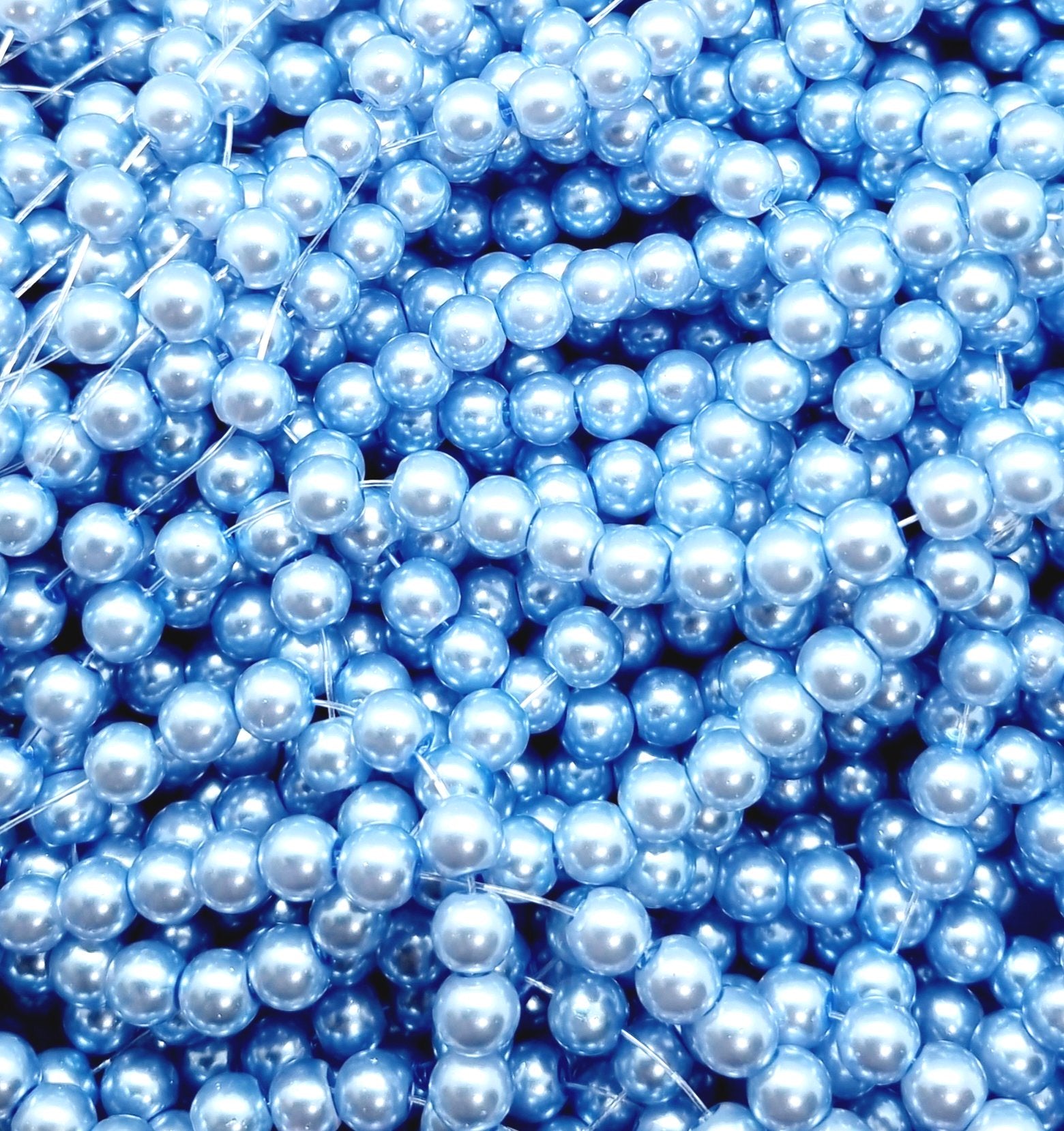 Glass Pearl Beads