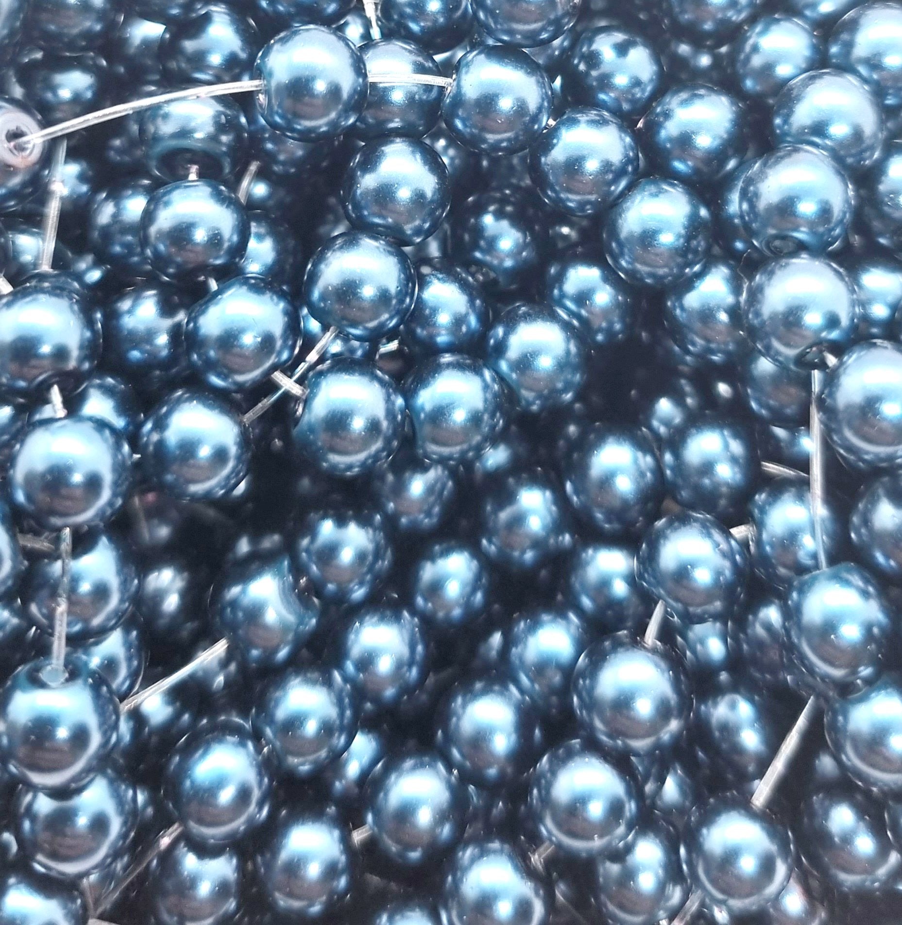 Glass Pearl Beads