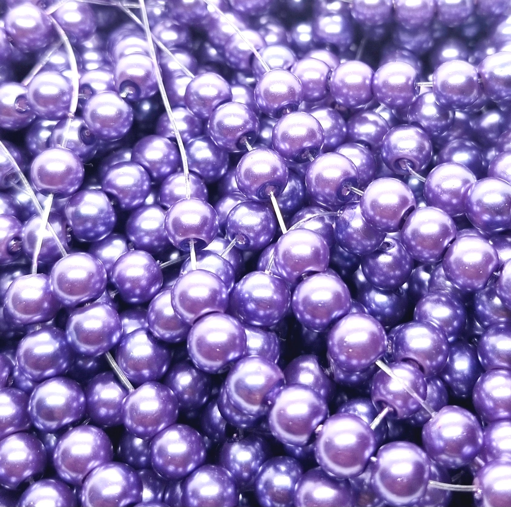 Glass Pearl Beads
