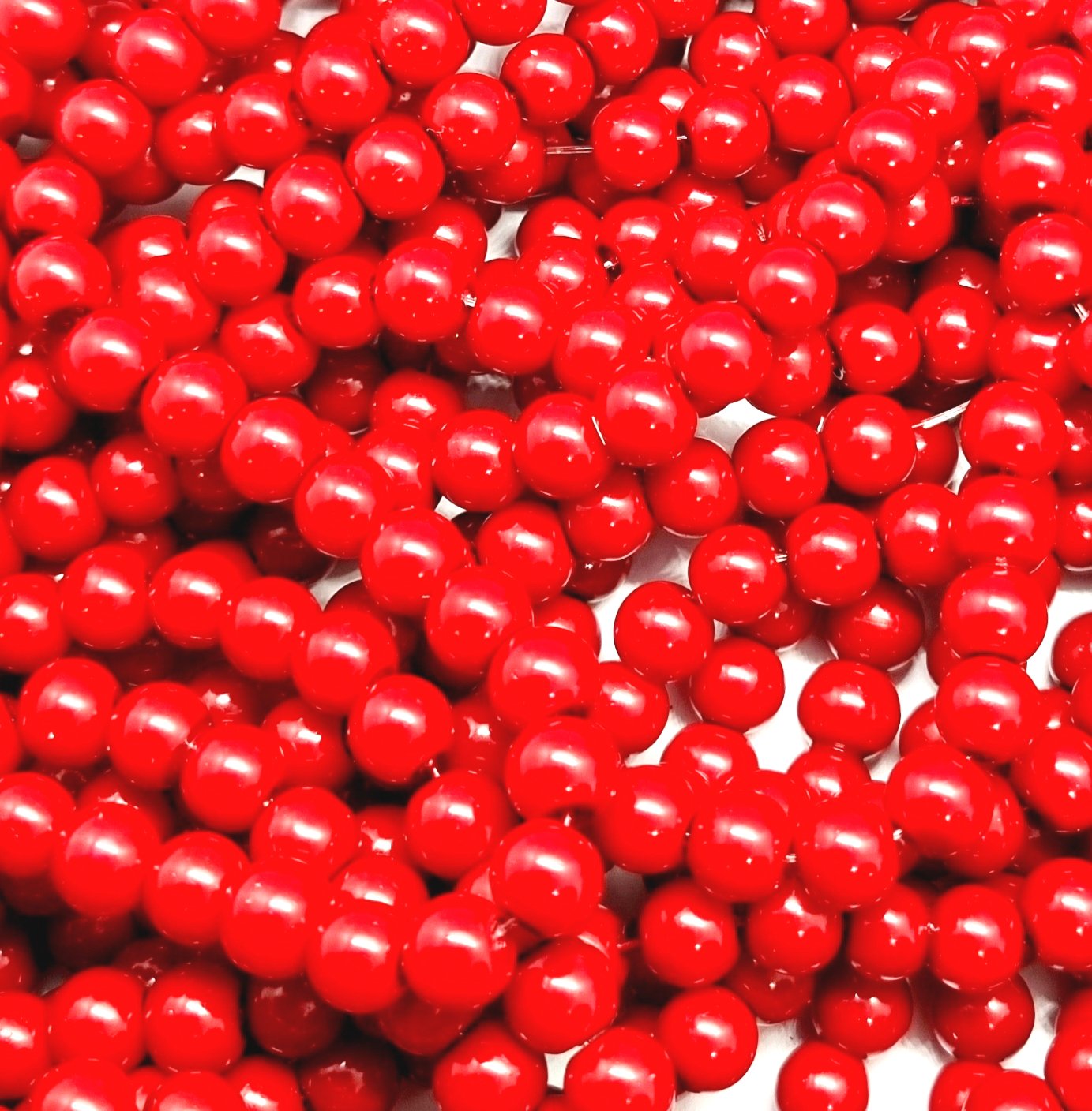 Glass Pearl Beads
