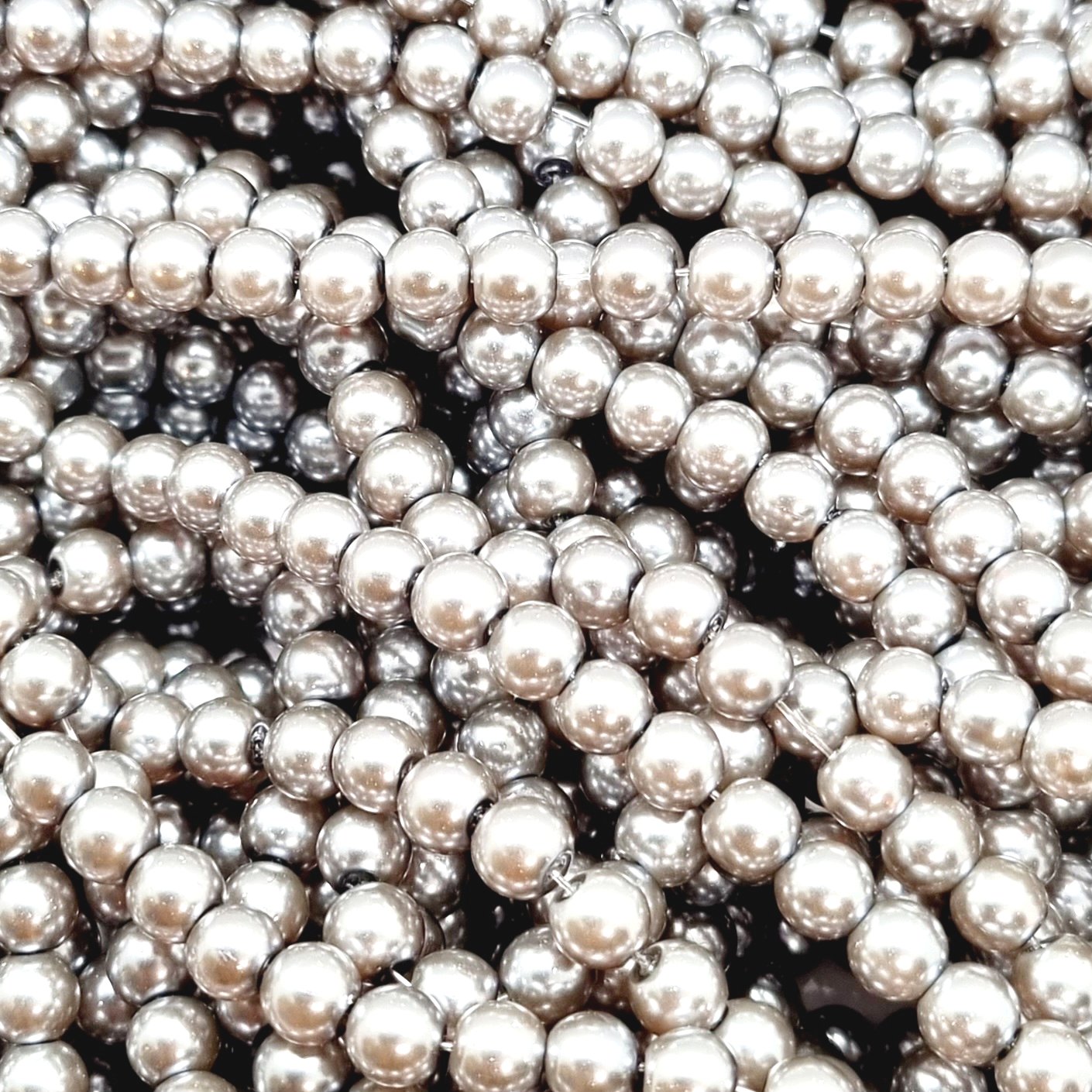 Glass Pearl Beads