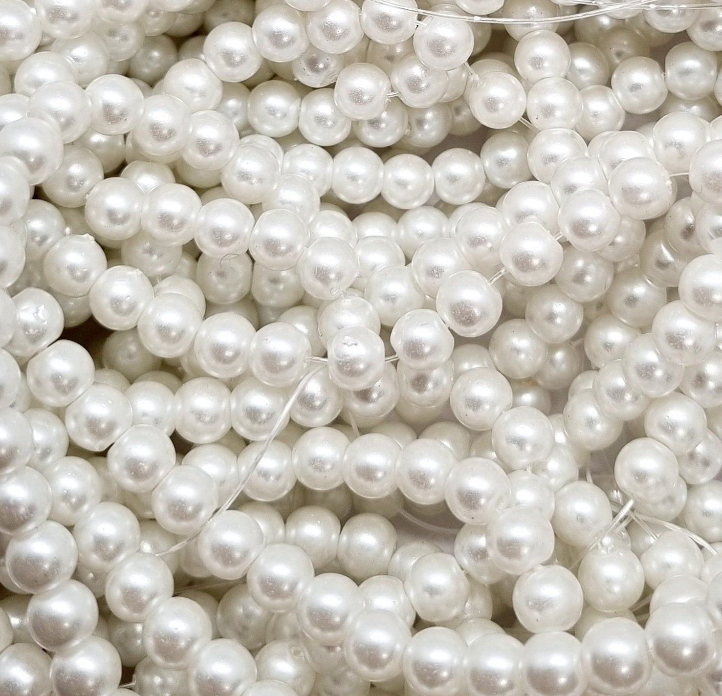 Glass Pearl Beads
